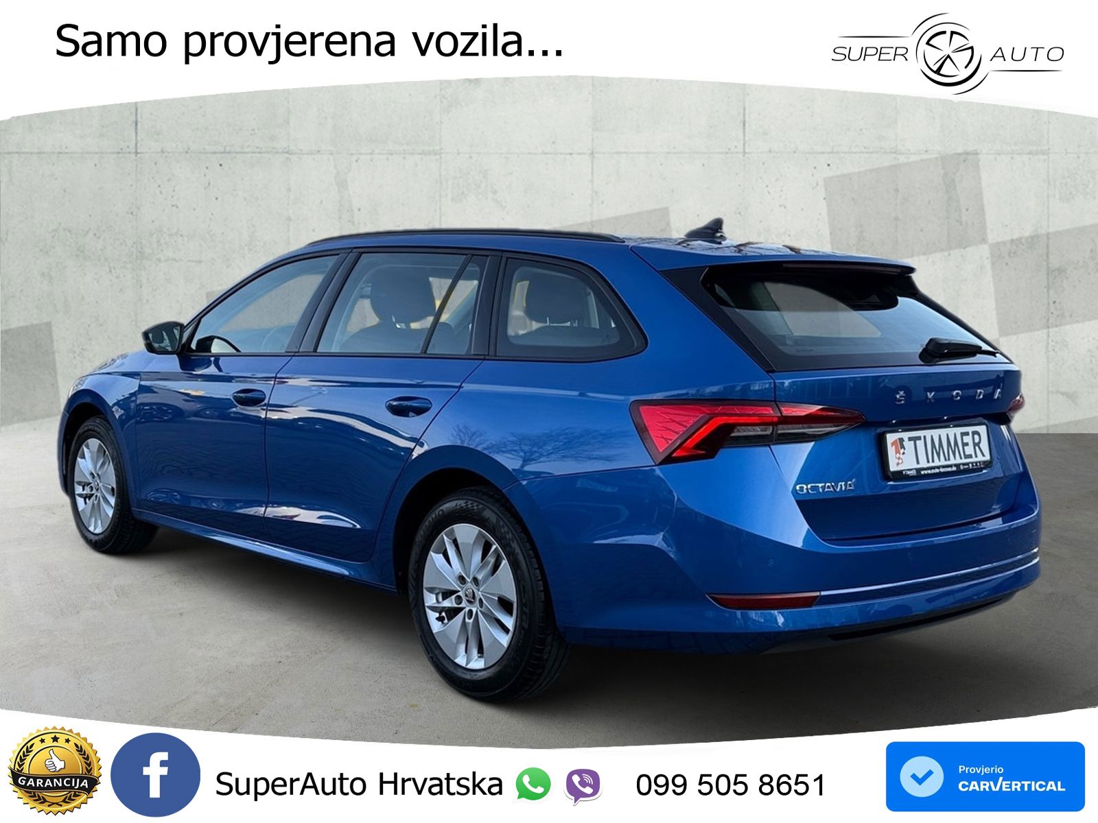 Škoda Octavia Combi 2.0 TDI (150 KS) DSG LED+GR SJED+ACC