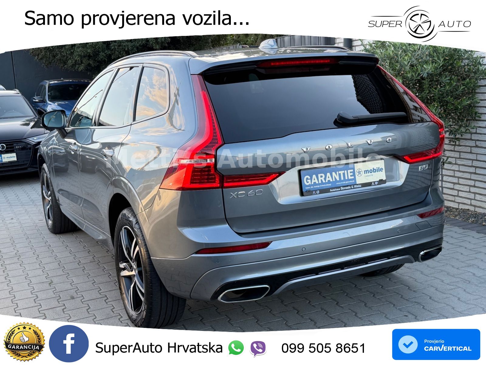 Volvo XC60 B5 Diesel AWD Geartronic LED+GR SJED+ACC