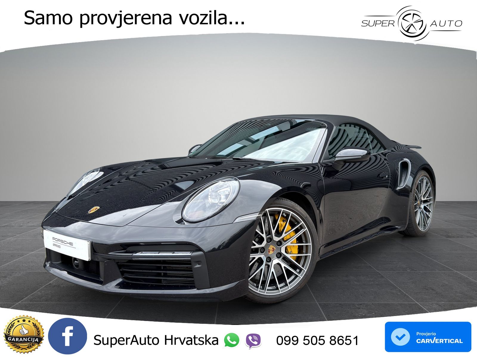 Porsche 911 Turbo S Cabriolet 3.8 (650 KS) PDK LED+GR SJED+ACC