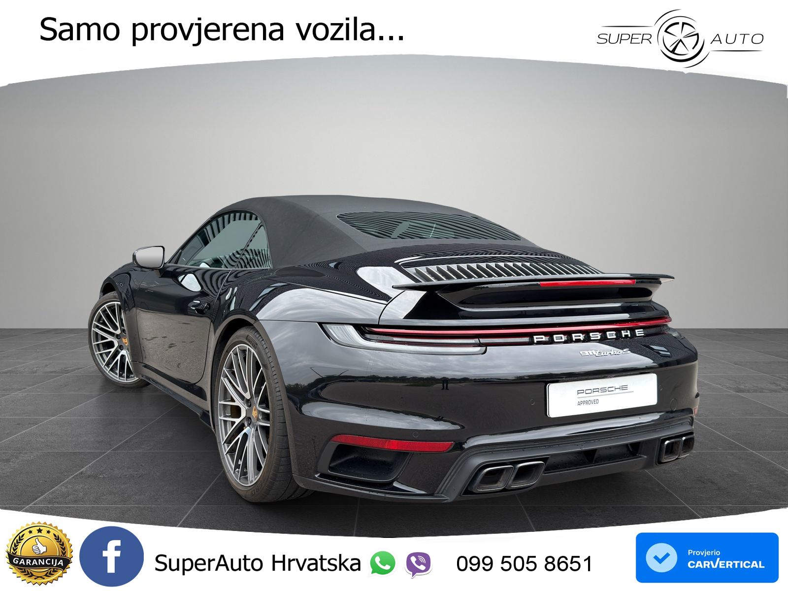 Porsche 911 Turbo S Cabriolet 3.8 (650 KS) PDK LED+GR SJED+ACC