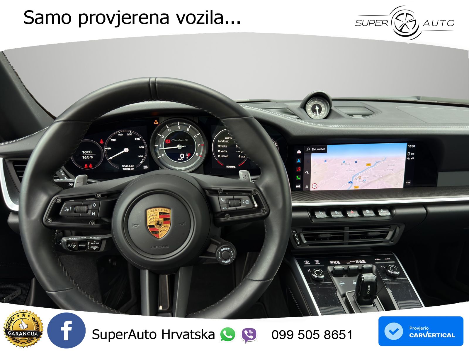 Porsche 911 Turbo S Cabriolet 3.8 (650 KS) PDK LED+GR SJED+ACC