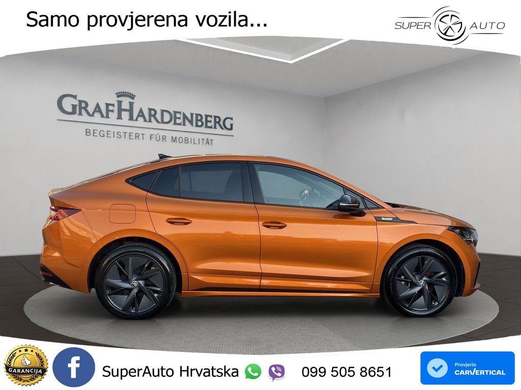 Škoda Enyaq iV RS 82 kWh (299 KS) AWD MATRIX+GR SJED+KAM
