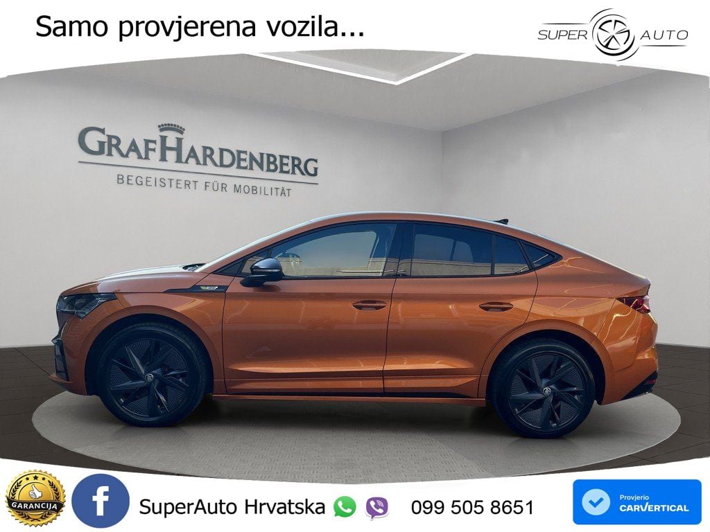 Škoda Enyaq iV RS 82 kWh (299 KS) AWD MATRIX+GR SJED+KAM