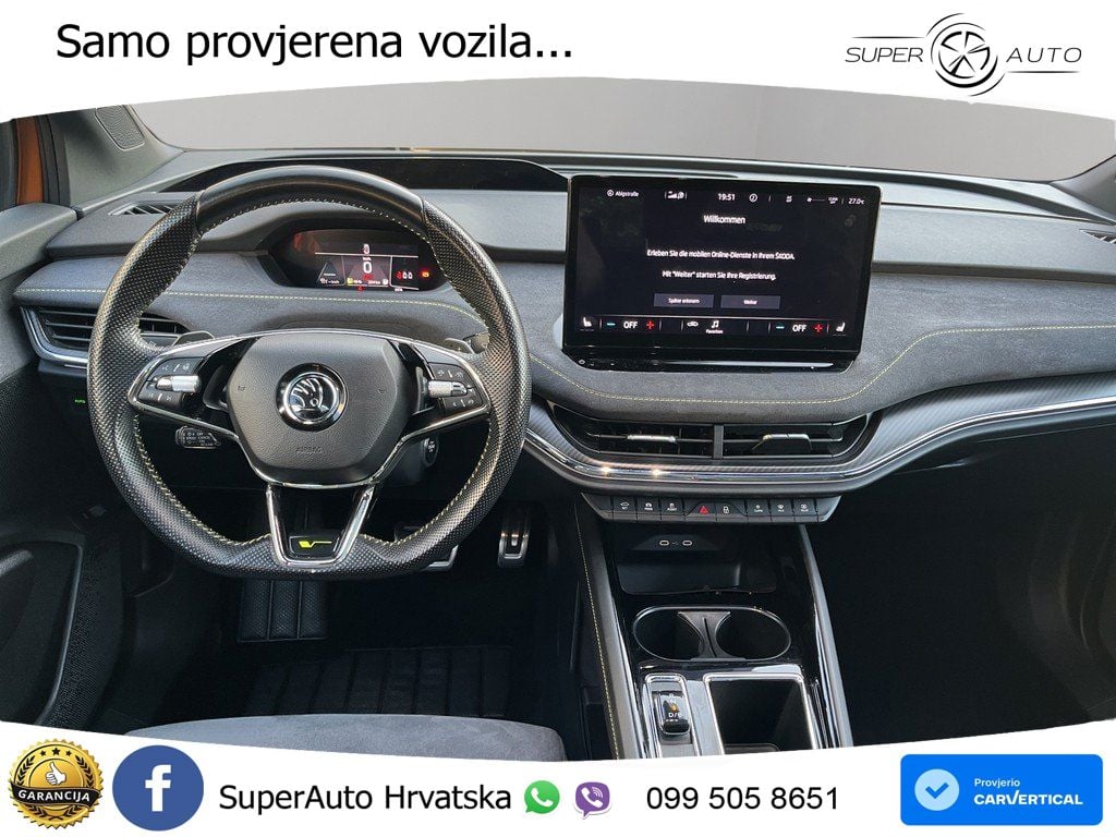 Škoda Enyaq iV RS 82 kWh (299 KS) AWD MATRIX+GR SJED+KAM