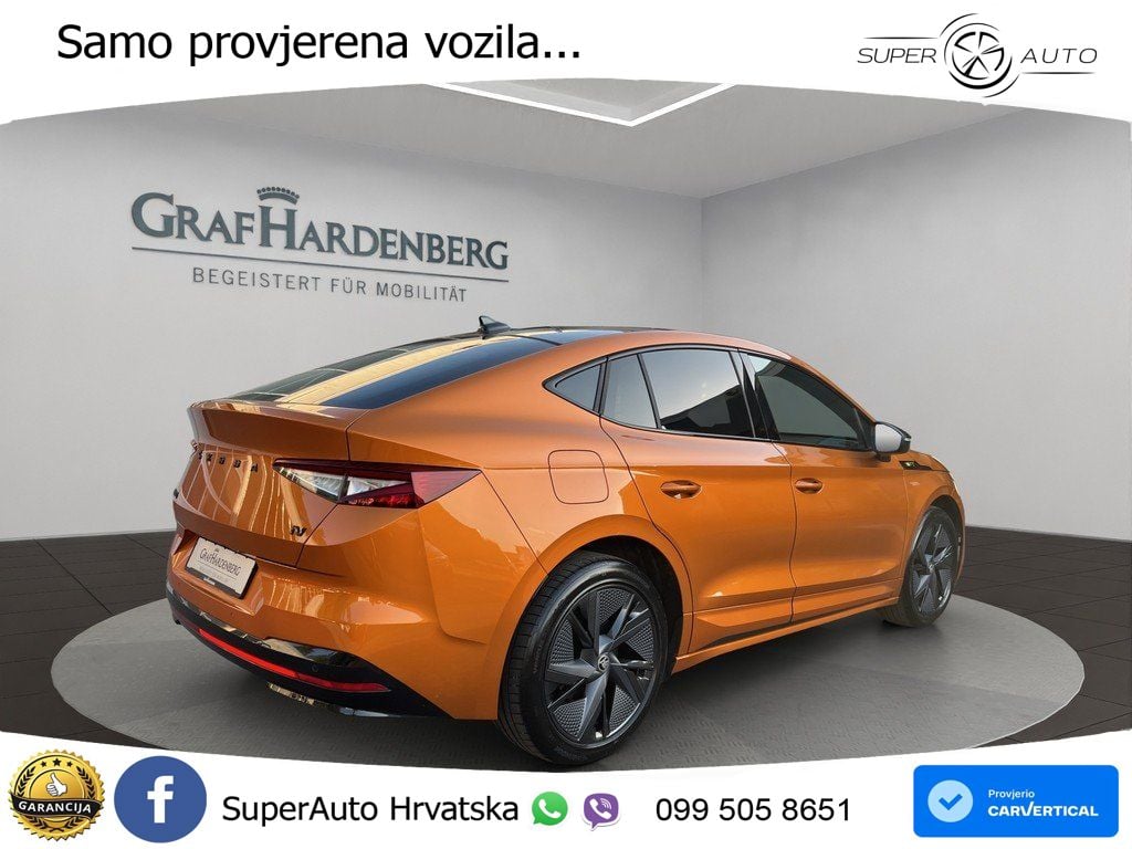 Škoda Enyaq iV RS 82 kWh (299 KS) AWD MATRIX+GR SJED+KAM