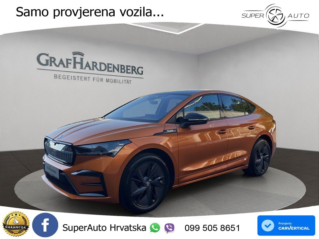 Škoda Enyaq iV RS 82 kWh (299 KS) AWD MATRIX+GR SJED+KAM