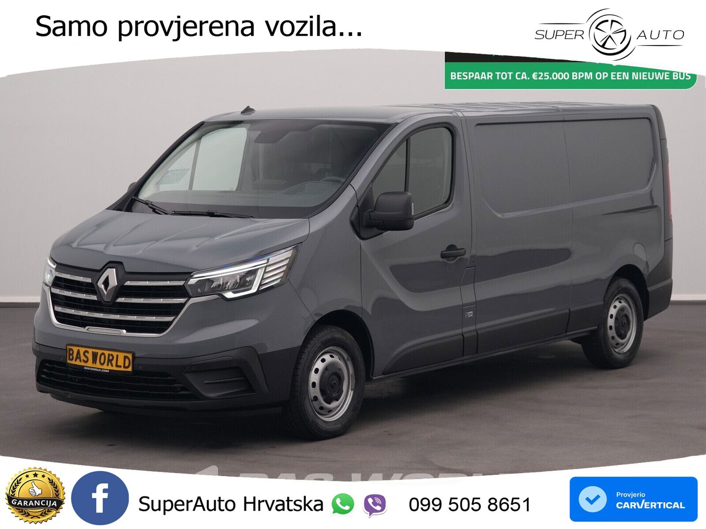 Renault Trafic 150pk Automaat L2H1 LED Airco Cruise Came 150 KS