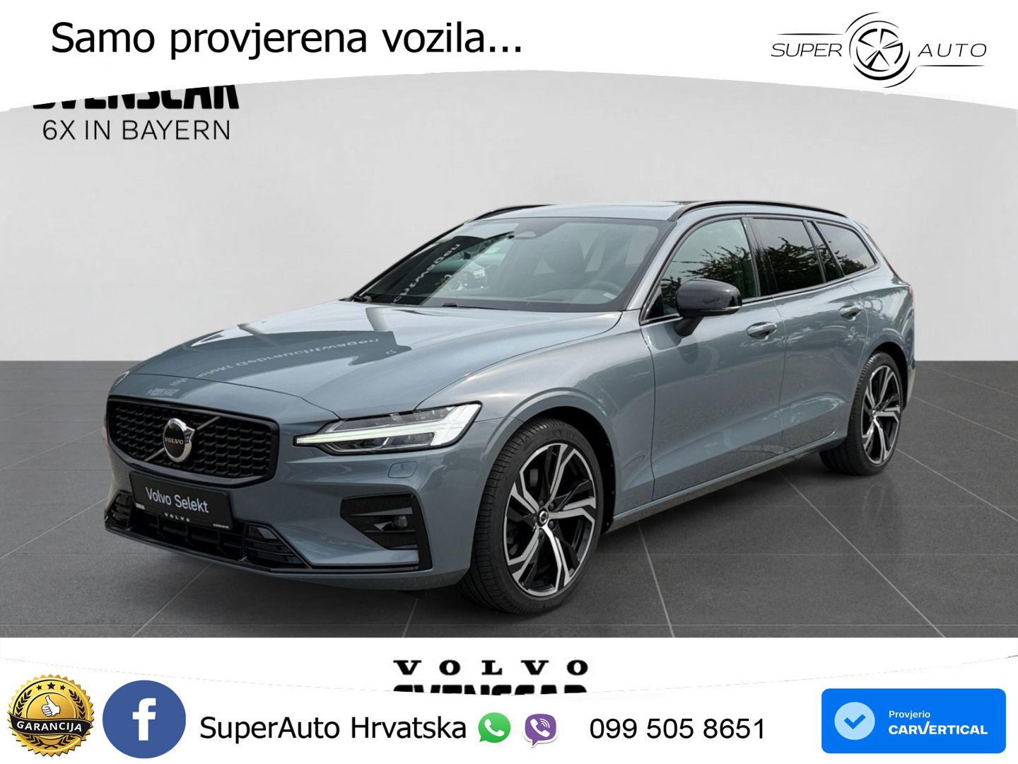 Volvo V60 2.0 B4 Diesel Geartronic LED+GR SJED+ACC