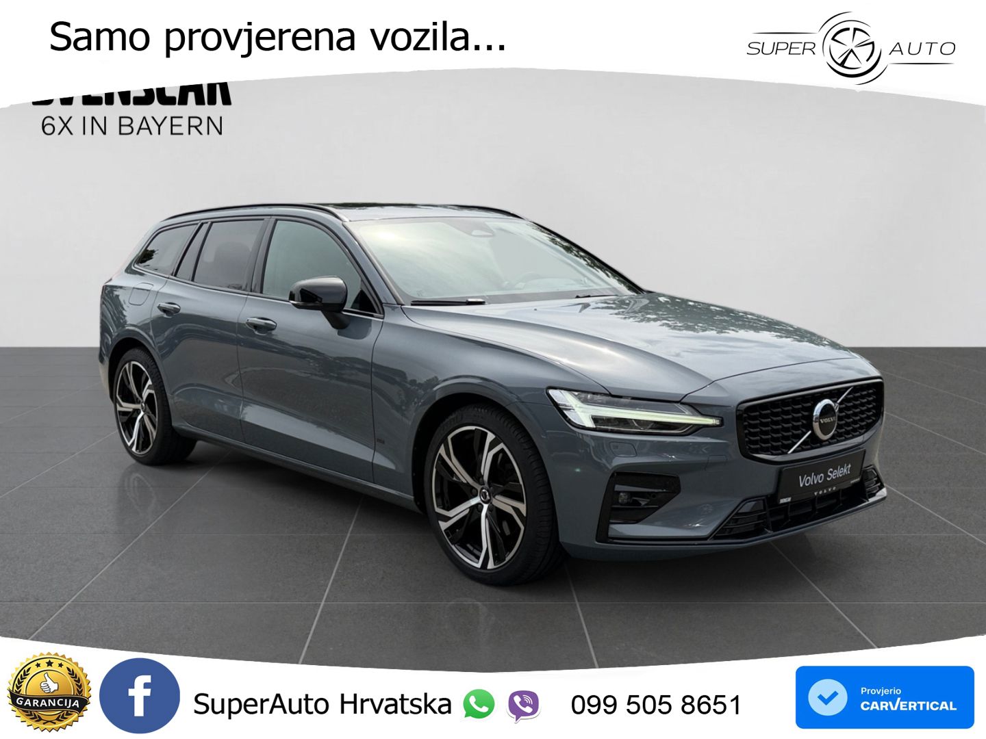Volvo V60 2.0 B4 Diesel Geartronic LED+GR SJED+ACC