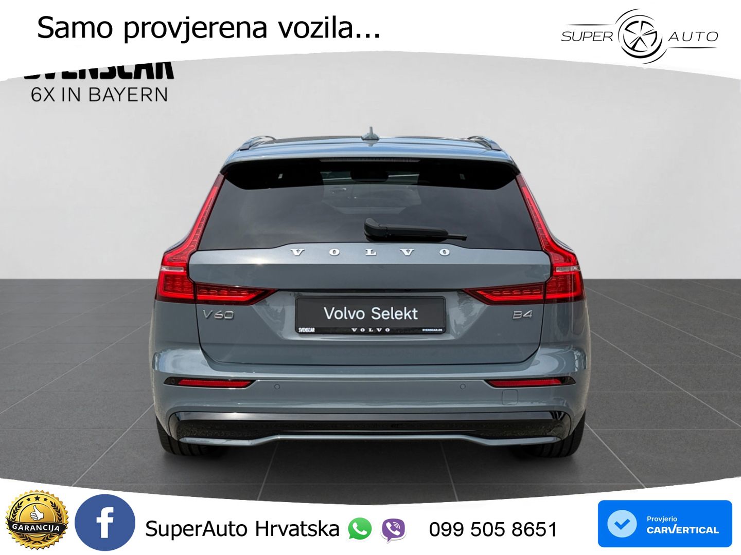 Volvo V60 2.0 B4 Diesel Geartronic LED+GR SJED+ACC