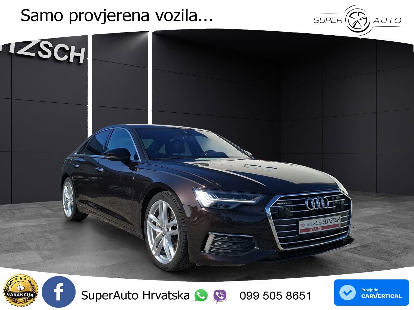 Audi A6 55 TFSI V6 (340 KS) quattro S tronic MATRIX+GR SJED+KAM
