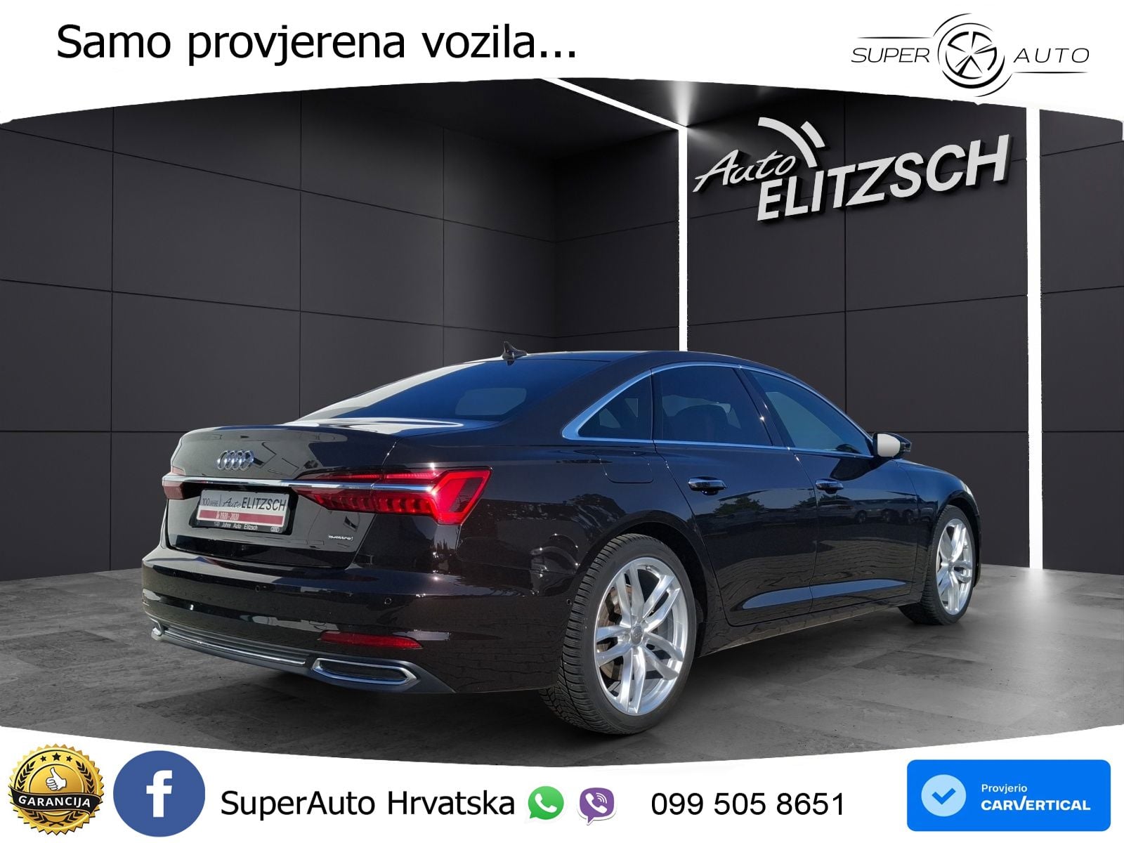 Audi A6 55 TFSI V6 (340 KS) quattro S tronic MATRIX+GR SJED+KAM