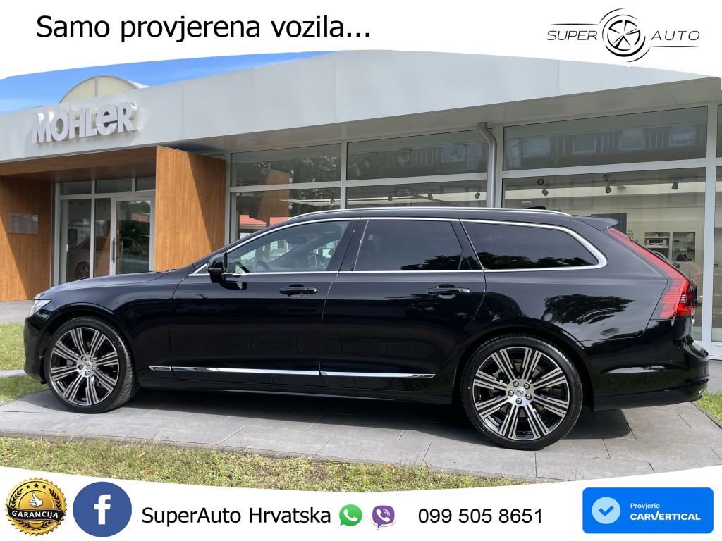 Volvo V90 2.0 B4 Diesel AWD Geartronic ACC+HEAD+4xGR SJED+360+PANO