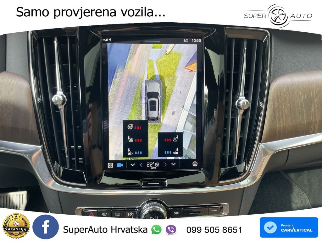 Volvo V90 2.0 B4 Diesel AWD Geartronic ACC+HEAD+4xGR SJED+360+PANO