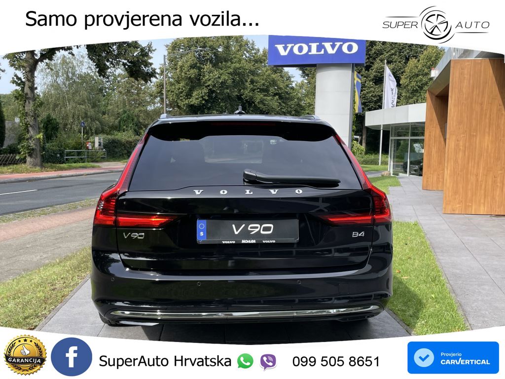 Volvo V90 2.0 B4 Diesel AWD Geartronic ACC+HEAD+4xGR SJED+360+PANO