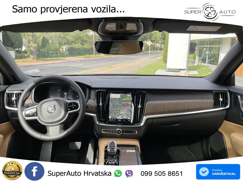 Volvo V90 2.0 B4 Diesel AWD Geartronic ACC+HEAD+4xGR SJED+360+PANO