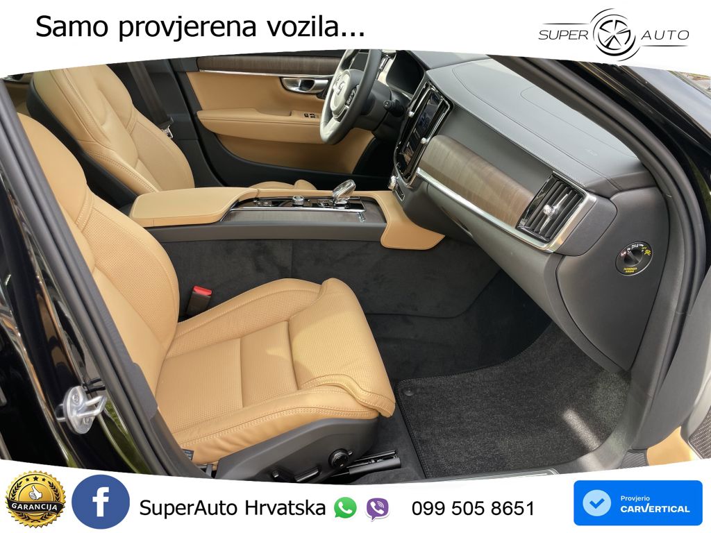 Volvo V90 2.0 B4 Diesel AWD Geartronic ACC+HEAD+4xGR SJED+360+PANO