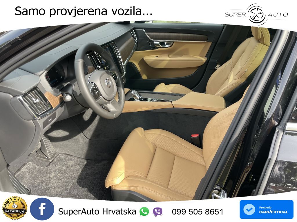 Volvo V90 2.0 B4 Diesel AWD Geartronic ACC+HEAD+4xGR SJED+360+PANO