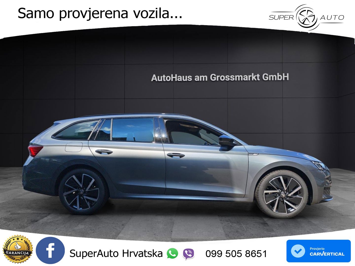 Škoda Octavia Combi 1.5 TSI (150 KS) DSG SportLine LED+GR SJED+ACC