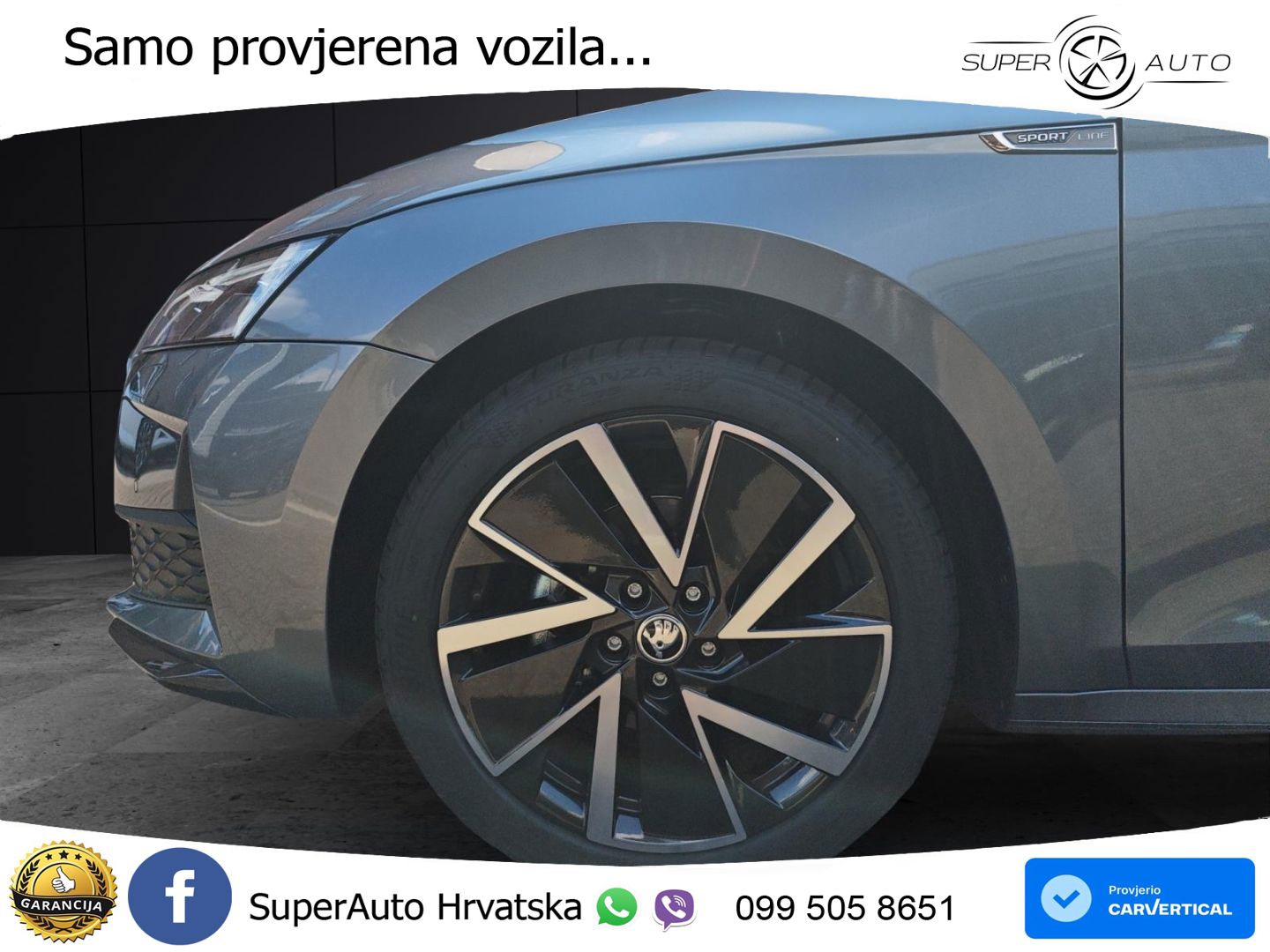 Škoda Octavia Combi 1.5 TSI (150 KS) DSG SportLine LED+GR SJED+ACC