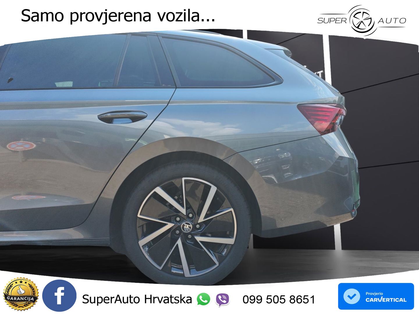 Škoda Octavia Combi 1.5 TSI (150 KS) DSG SportLine LED+GR SJED+ACC
