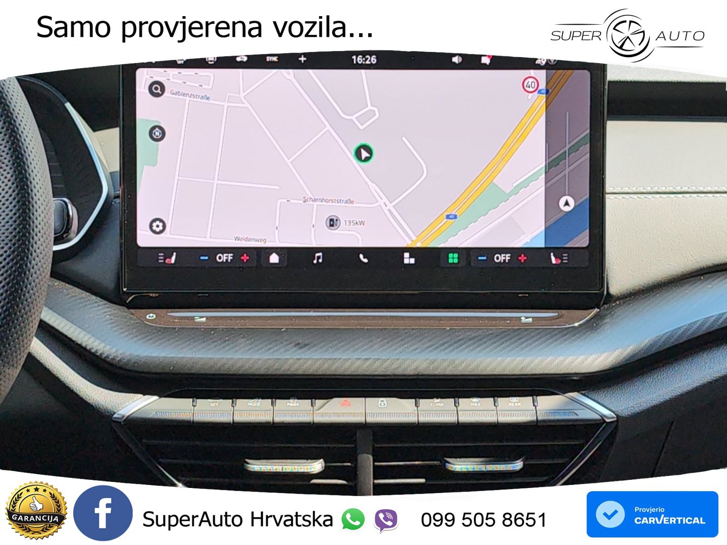 Škoda Octavia Combi 1.5 TSI (150 KS) DSG SportLine LED+GR SJED+ACC