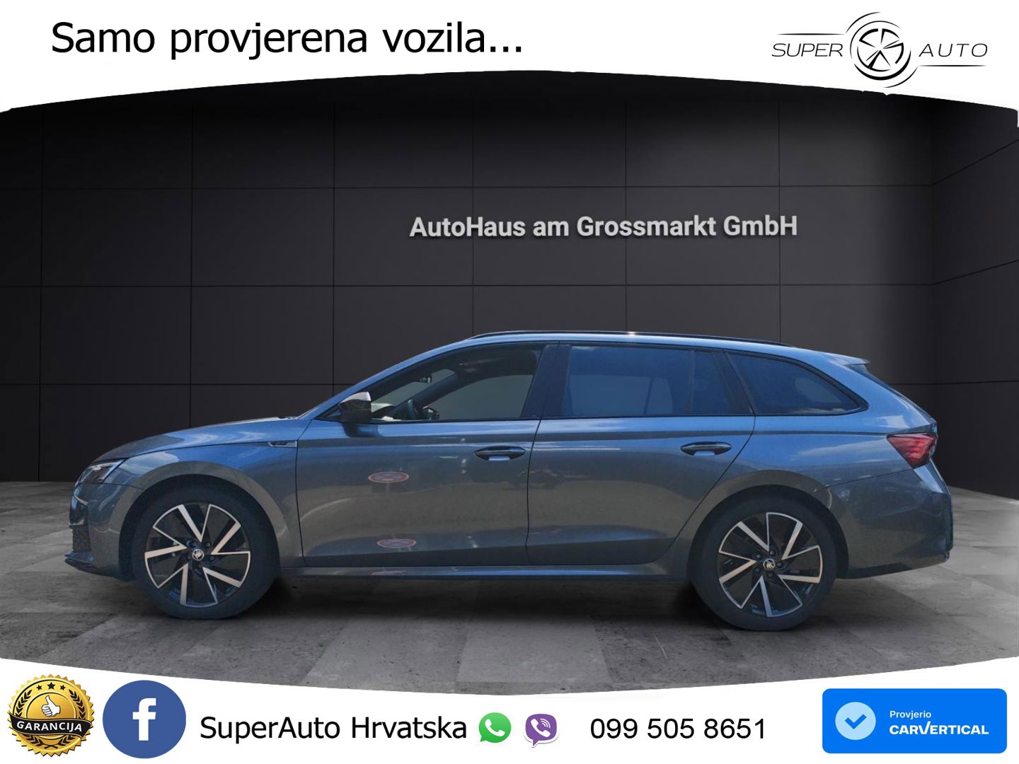 Škoda Octavia Combi 1.5 TSI (150 KS) DSG SportLine LED+GR SJED+ACC
