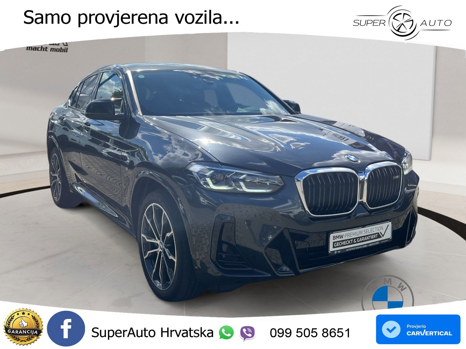 BMW X4 M40d (340 KS) xDrive Steptronic M Sport LED+GR SJED+ACC