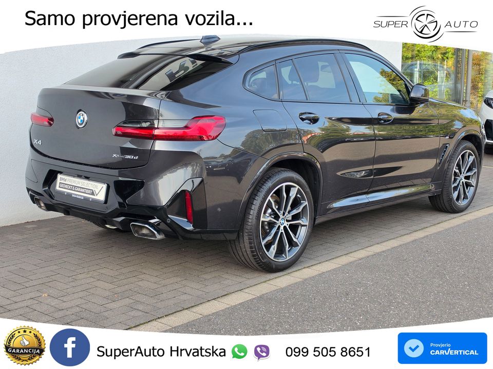 BMW X4 30d (286 KS) xDrive Steptronic M Sport LED+GR SJED+ACC