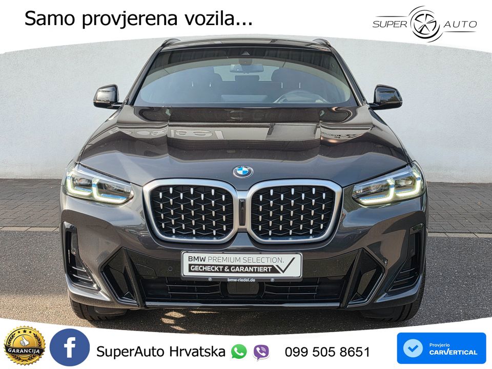BMW X4 30d (286 KS) xDrive Steptronic M Sport LED+GR SJED+ACC