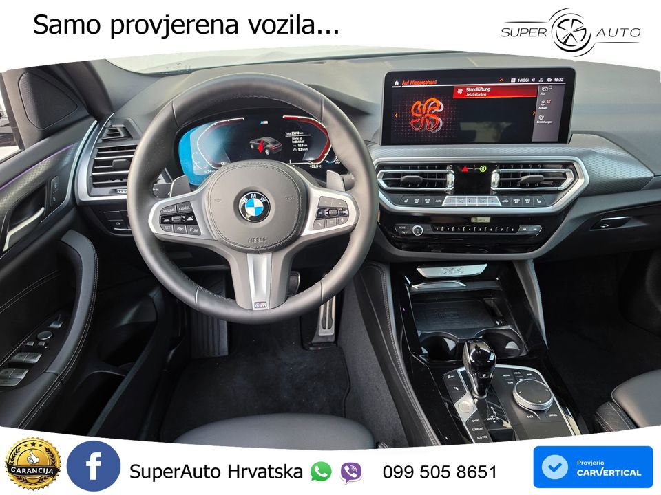 BMW X4 30d (286 KS) xDrive Steptronic M Sport LED+GR SJED+ACC