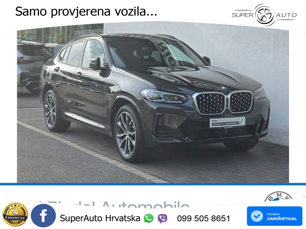 BMW X4 30d (286 KS) xDrive Steptronic M Sport LED+GR SJED+ACC