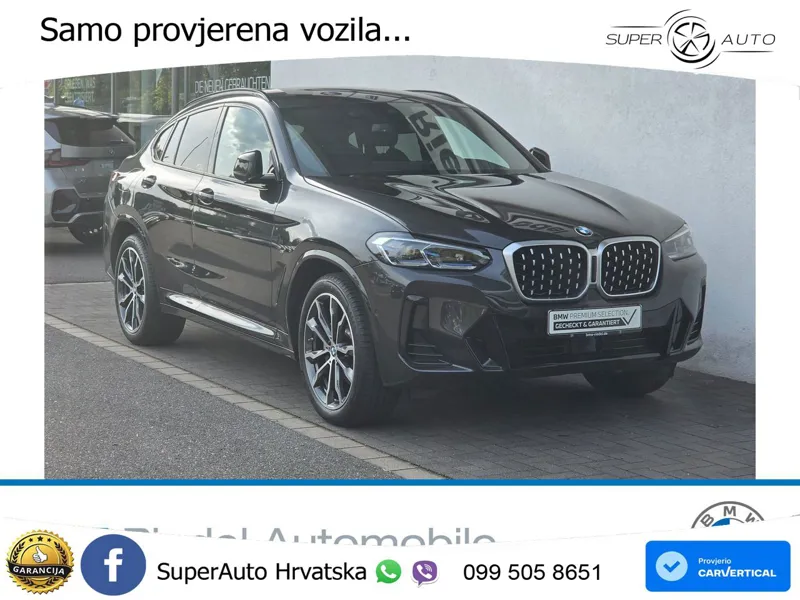 BMW X4 30d (286 KS) xDrive Steptronic M Sport LED+GR SJED+ACC
