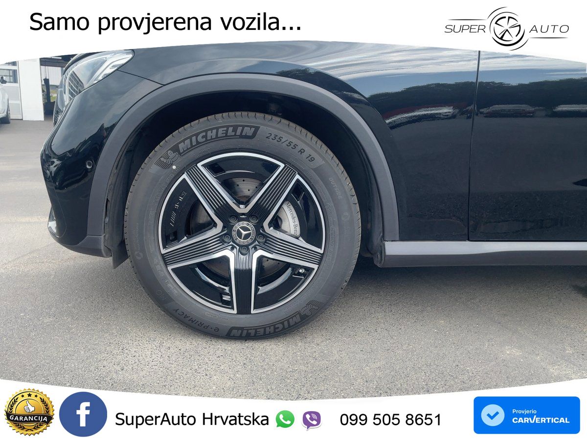 Mercedes GLC 220d (197 KS) 4MATIC 9G-TRONIC AMG LED+GR SJED+ACC