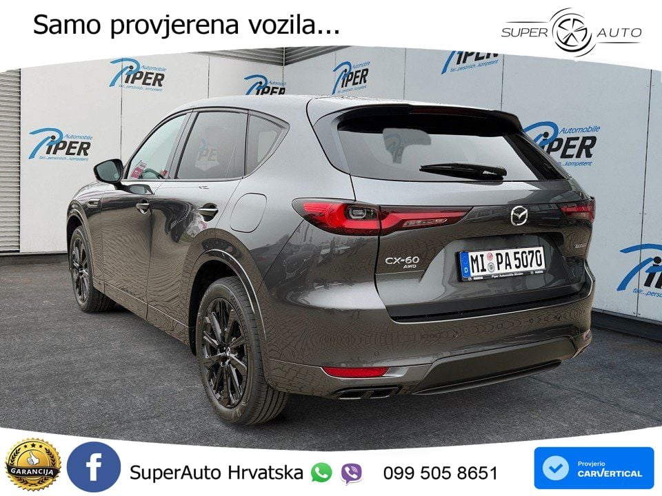 Mazda CX-60 3.3 e-Skyactiv D (254 KS) AWD Automatic MATRIX+GR SJED+KAM