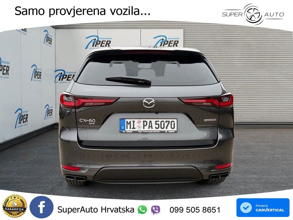 Mazda CX-60 3.3 e-Skyactiv D (254 KS) AWD Automatic MATRIX+GR SJED+KAM