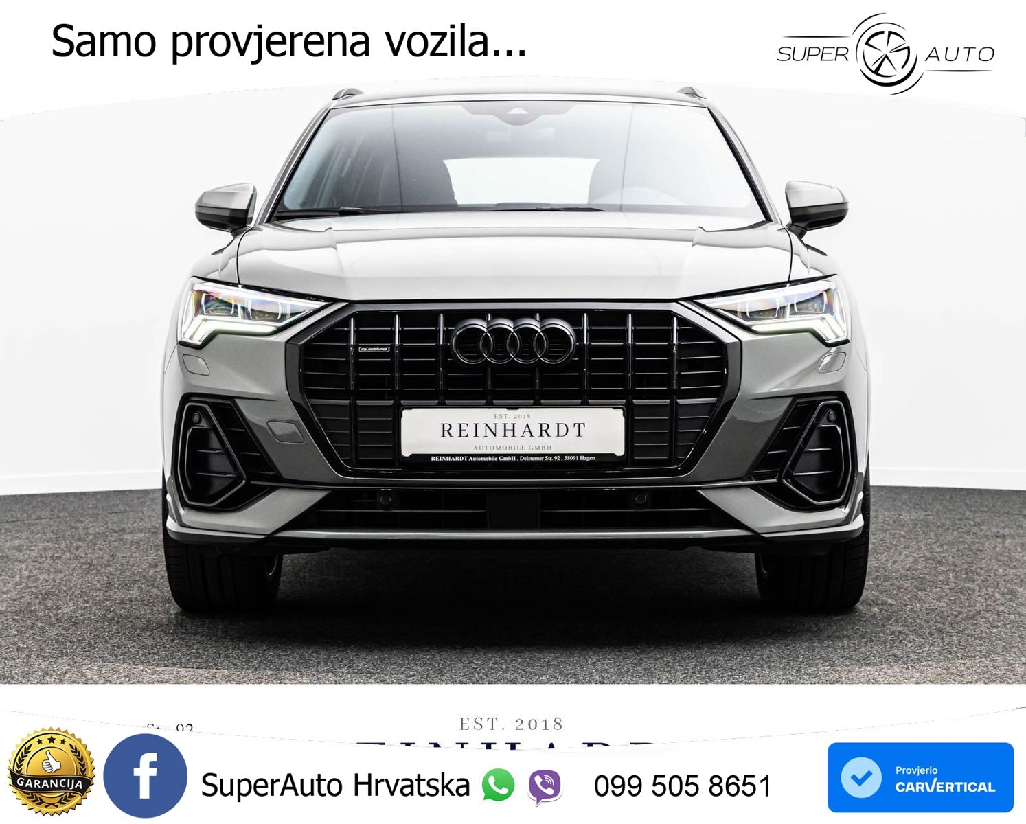 Audi Q3 45 TFSI (245 KS) quattro S tronic 2x S line LED+GR SJED+ACC