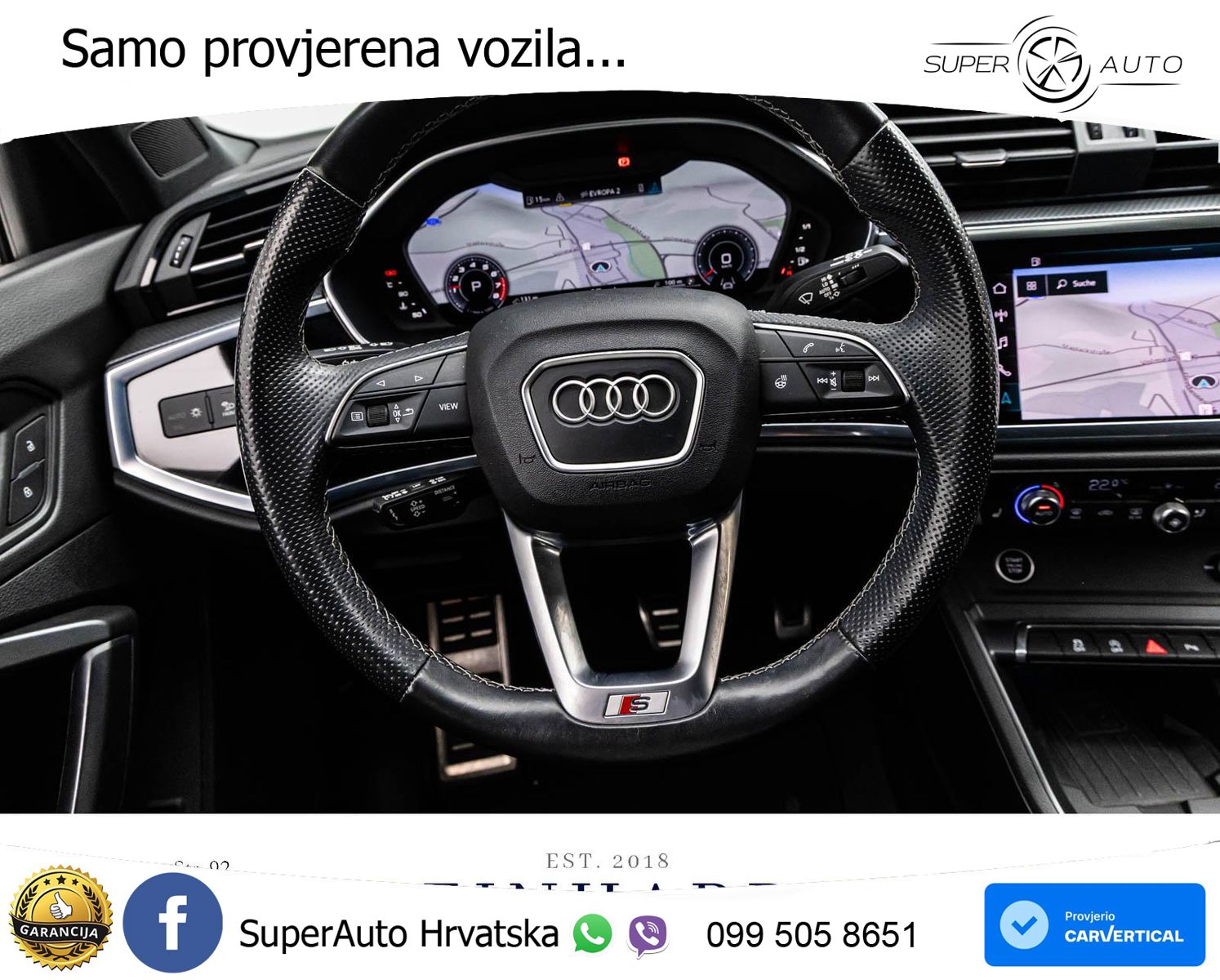 Audi Q3 45 TFSI (245 KS) quattro S tronic 2x S line LED+GR SJED+ACC
