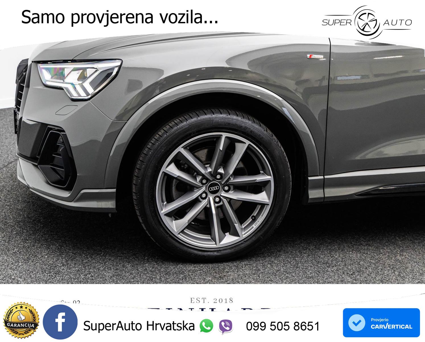 Audi Q3 45 TFSI (245 KS) quattro S tronic 2x S line LED+GR SJED+ACC