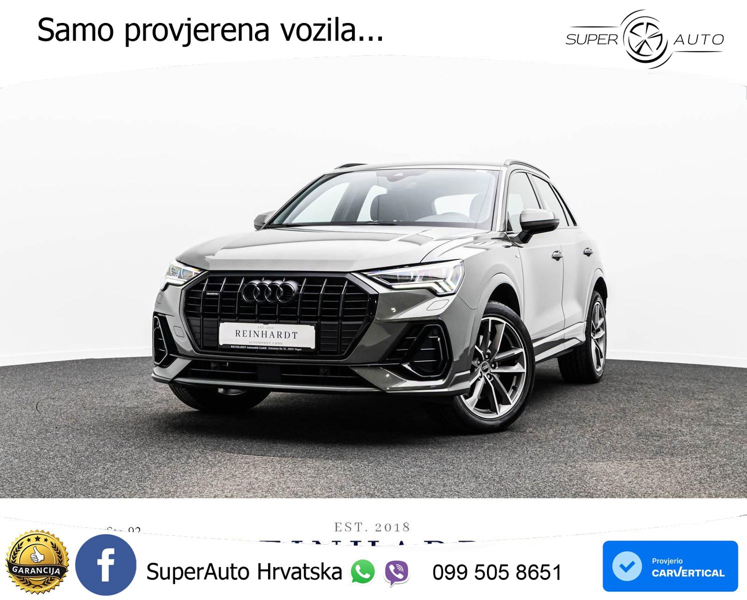 Audi Q3 45 TFSI (245 KS) quattro S tronic 2x S line LED+GR SJED+ACC