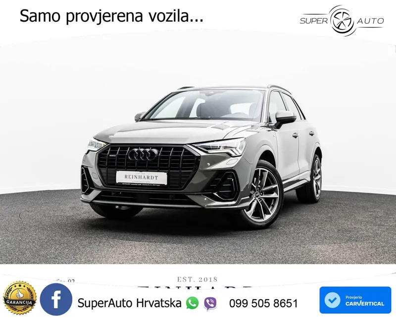 Audi Q3 45 TFSI (245 KS) quattro S tronic 2x S line LED+GR SJED+ACC