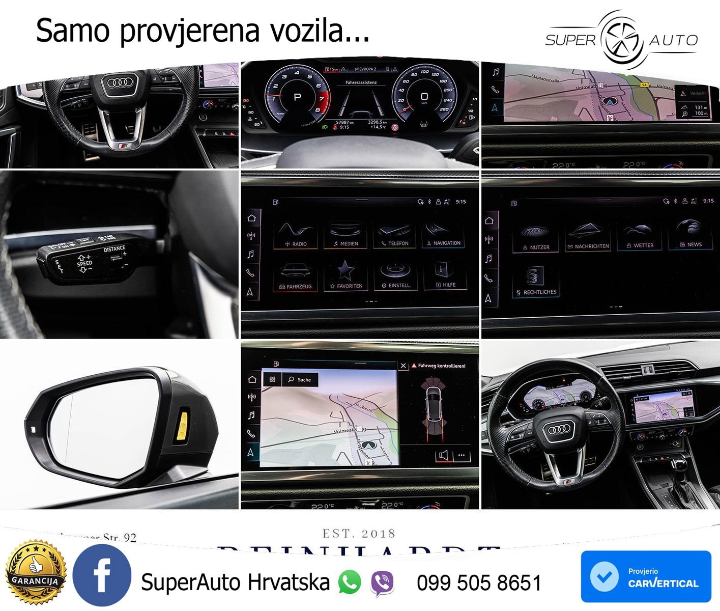 Audi Q3 45 TFSI (245 KS) quattro S tronic 2x S line LED+GR SJED+ACC