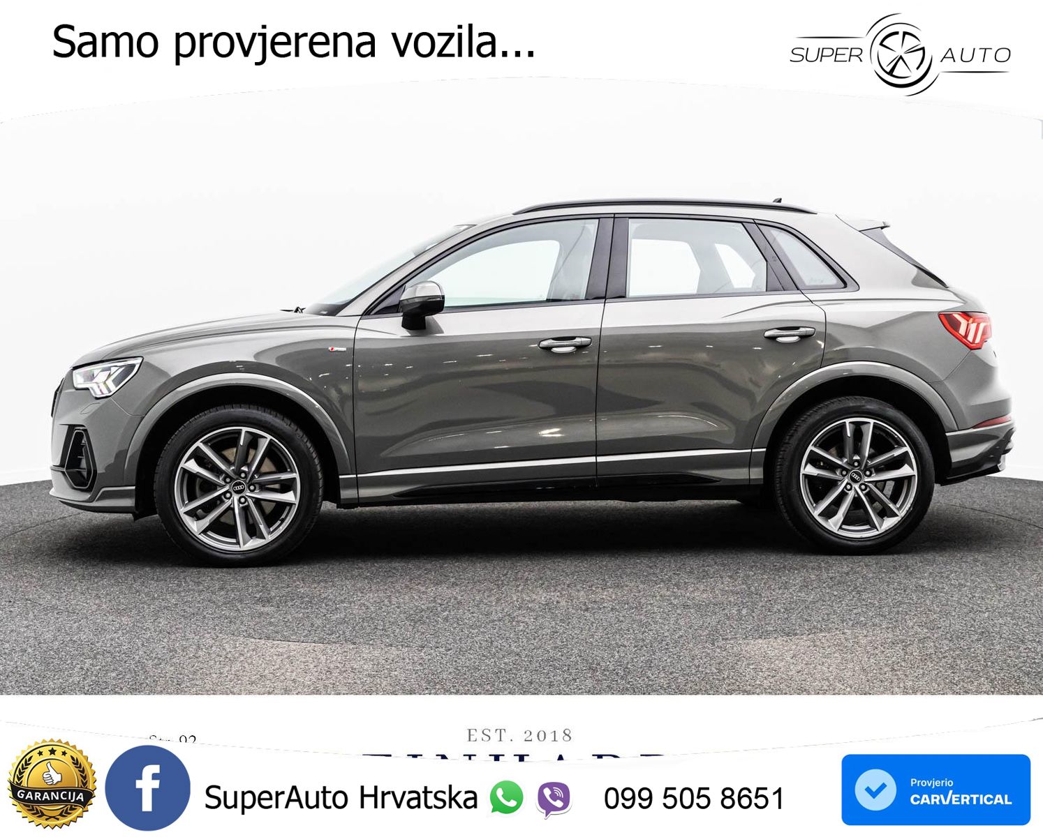 Audi Q3 45 TFSI (245 KS) quattro S tronic 2x S line LED+GR SJED+ACC