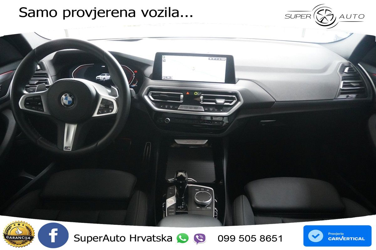 BMW X3 30d xDrive Steptronic M Sport LED+GR SJED+ACC