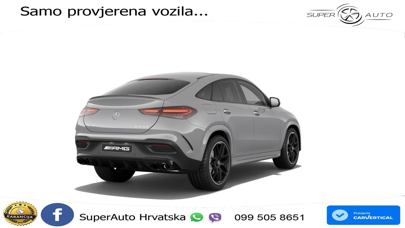 Mercedes AMG GLE 53 (435 KS) EQ Boost 4MATIC+ AMG SPEEDSHIFT TCT 9G ACC+HEAD+4xGR SJED+360+PANO