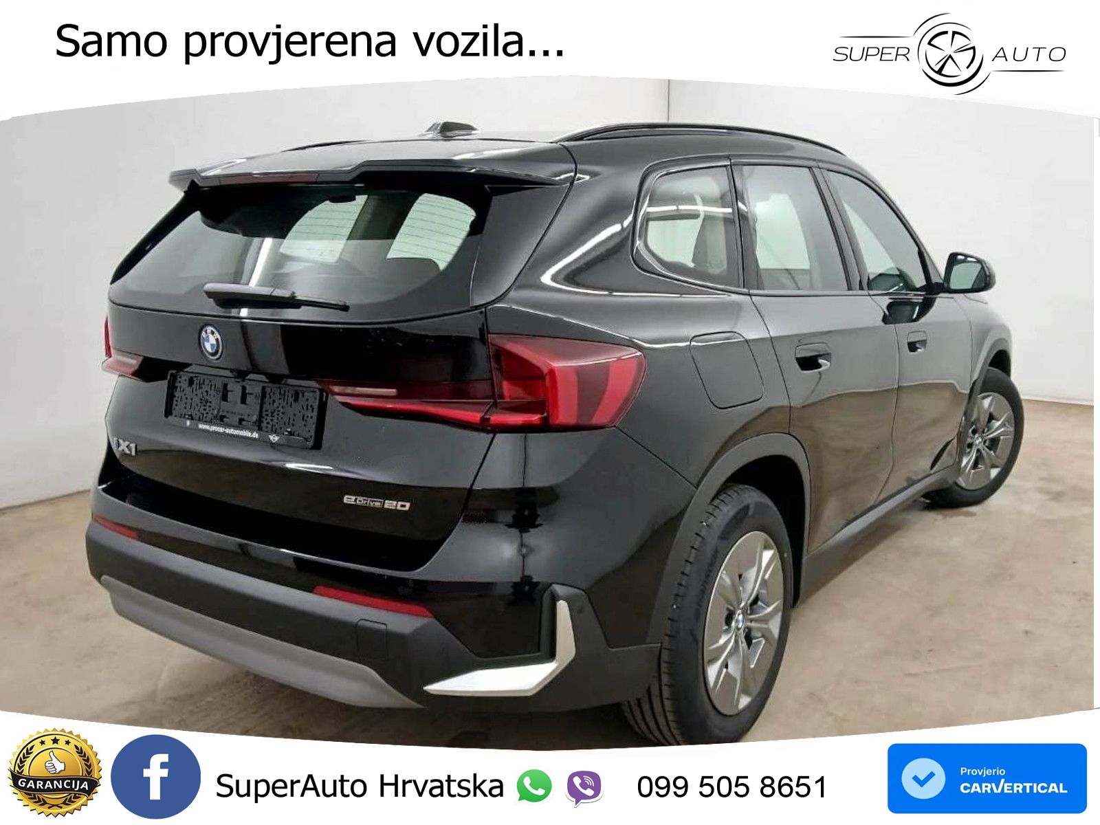BMW iX1 66.5 kWh (204 KS) eDrive20