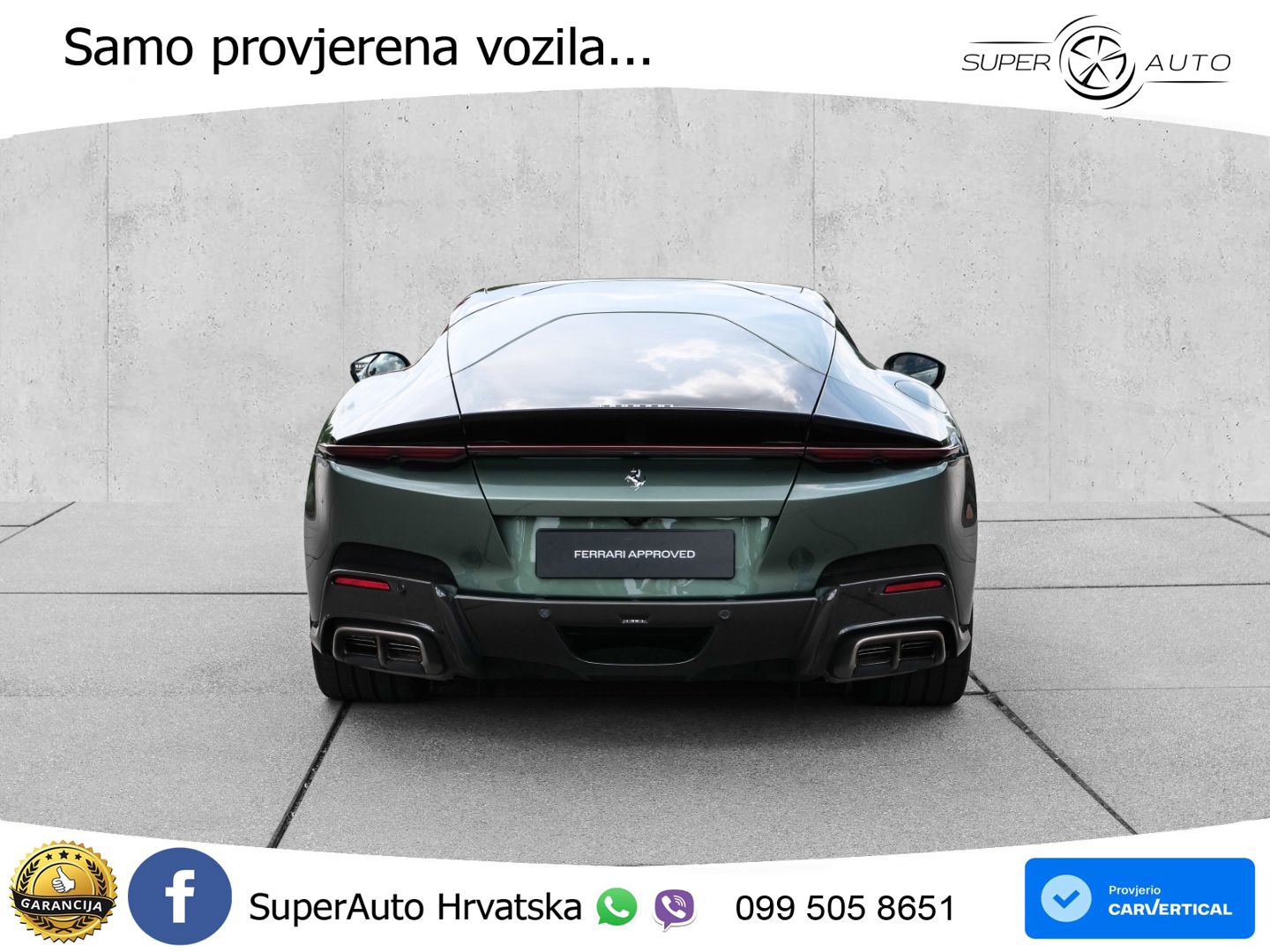 Ferrari 12Cilindri Spider 6.5 V12 (830 KS) F1 DCT MATRIX+GR SJED+KAM