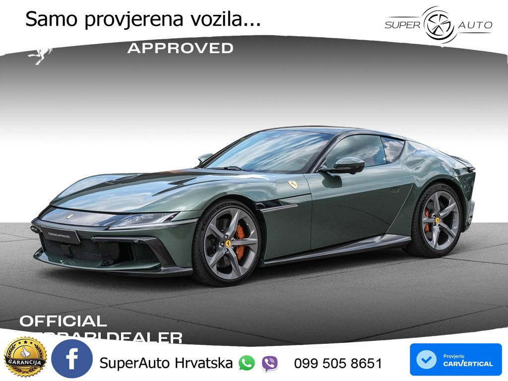 Ferrari 12Cilindri Spider 6.5 V12 (830 KS) F1 DCT MATRIX+GR SJED+KAM