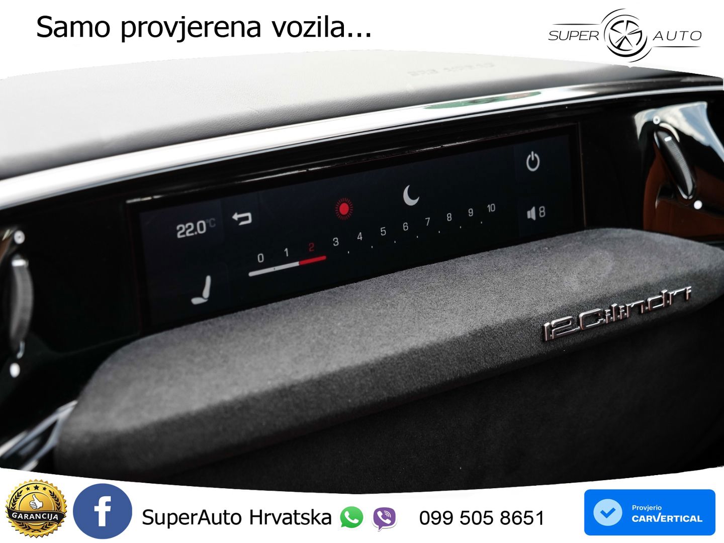 Ferrari 12Cilindri Spider 6.5 V12 (830 KS) F1 DCT MATRIX+GR SJED+KAM