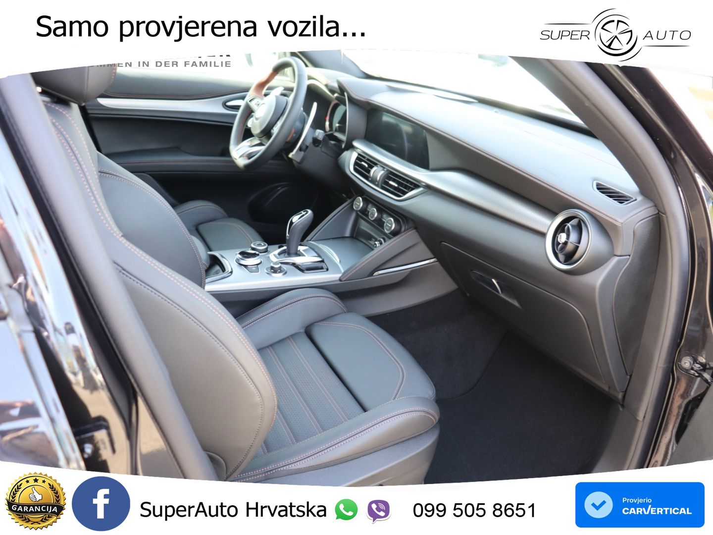 Alfa Romeo Stelvio 2.2 MultiJet II (210 KS) Q4 Automatic LED+GR SJED+ACC